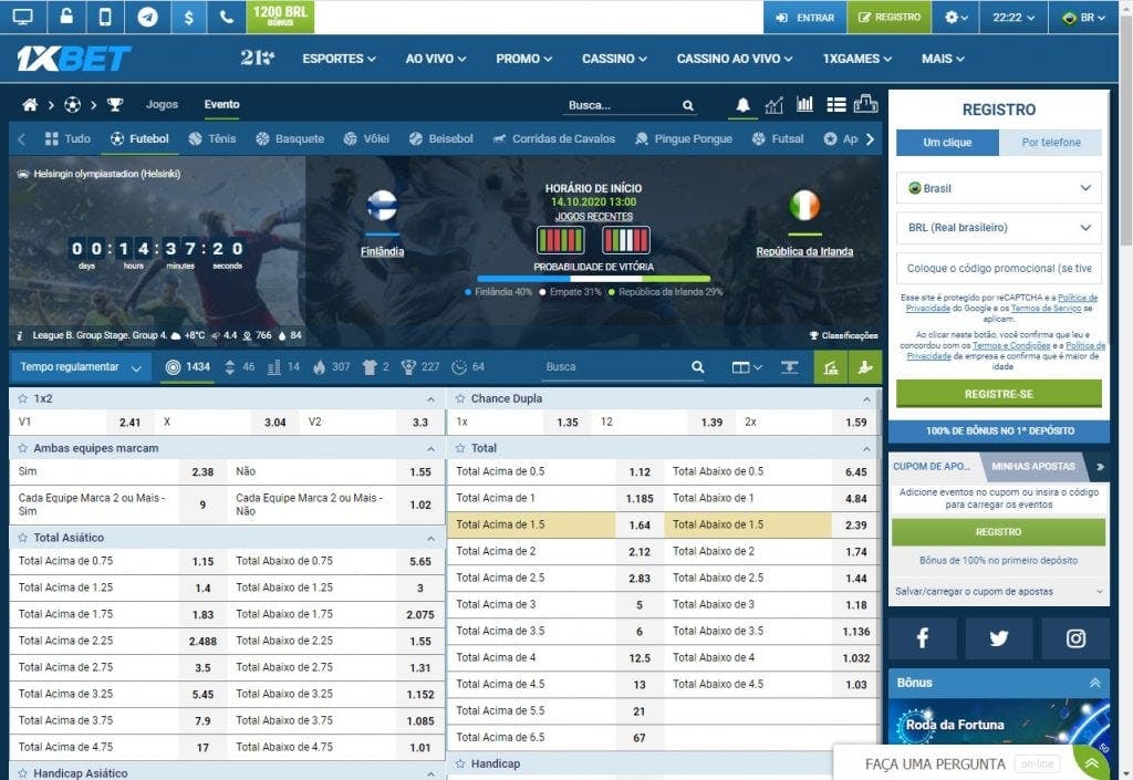 Deposito minimo betfair
